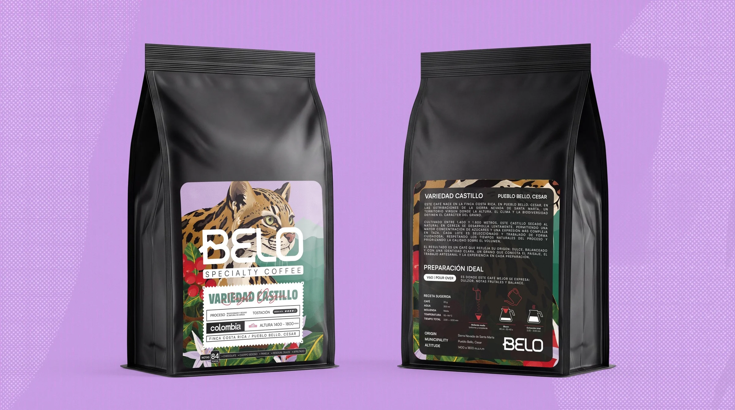 Black Belo bags, Castillo variety